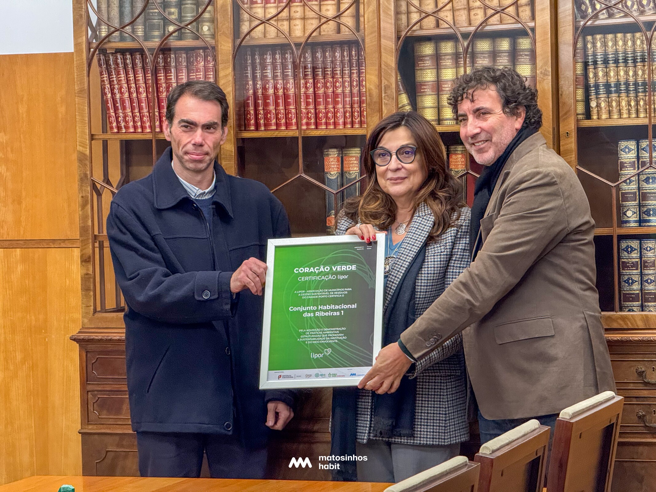 MatosinhosHabit concluiu certificação Coração Verde